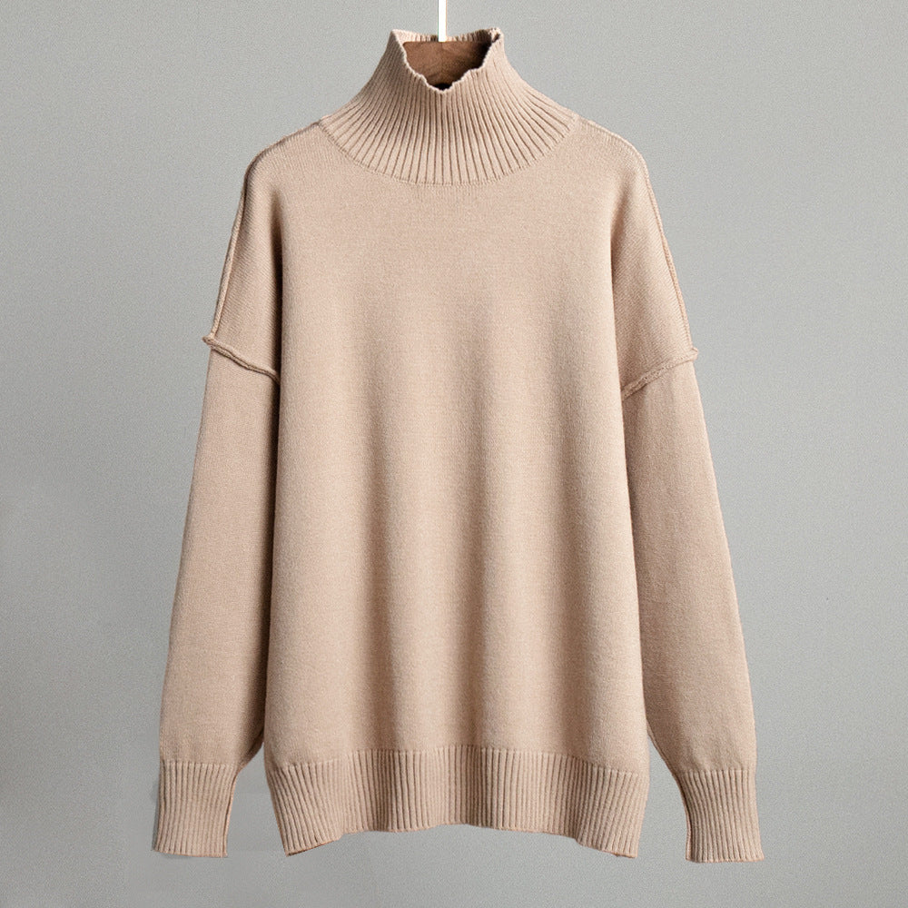 Damen Modischer Rollkragenpullover EB