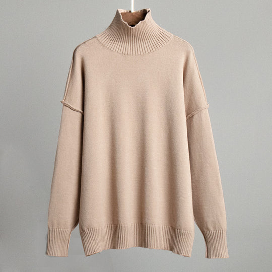 Damen Modischer Rollkragenpullover EB
