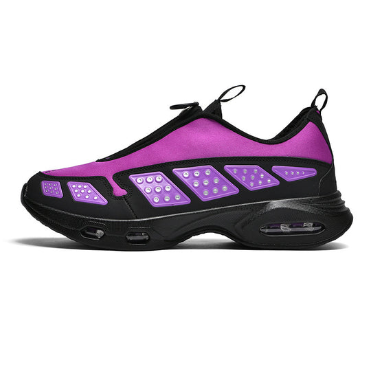 Herren sportlicher Schlupfsneaker mit integrierter Luftkammer, Reißverschlusszug und gedämpfter Profilsohle EB