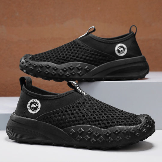 Damen Sportliche Mesh-Schuhe mit rutschfester Sohle und flexiblem Design EB