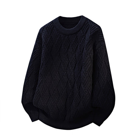 Damen Gemusterter Strickpullover EB