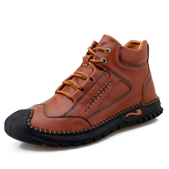 Herren Robuste und stylische Wanderschuhe mit rutschfester Sohle und atmungsaktiver Konstruktion EB