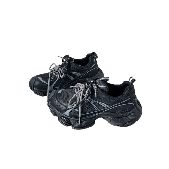 Damen Sportliche Laufschuhe mit atmungsaktiver Netzstruktur und stoßdämpfendem Fußbett EB
