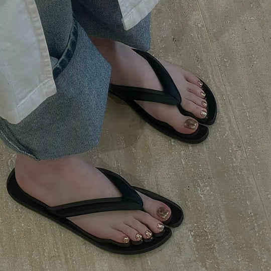 Damen Flip-Flops mit ergonomischem Fußbett und rutschfester Sohle EB