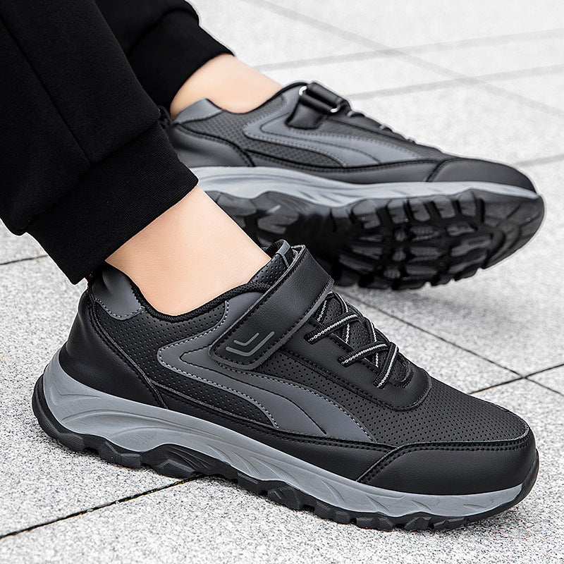 Damen Sportliche Wandersneaker mit atmungsaktivem Obermaterial und flexibel anpassbarem Verschluss EB