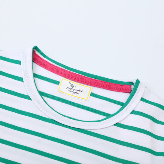 Mädchen T-Shirt Kleid mit süßen Katzenmotiven EB