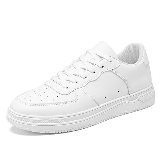 Damen Sportliche Sneakers mit robustem Lederobermaterial und dämpfender Sohle EB
