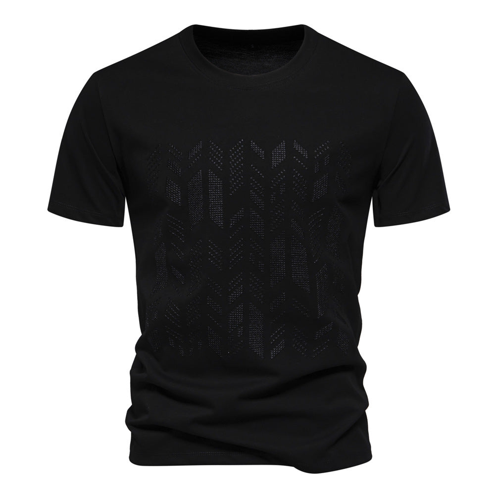 Herren T-Shirt mit innovativem Strukturdesign EB