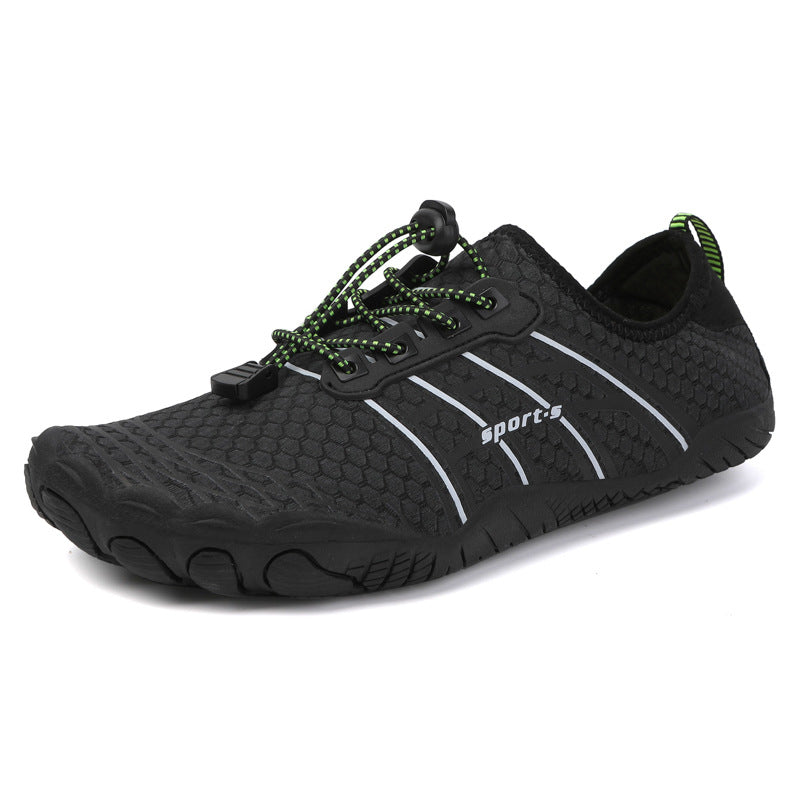 Damen flexible Wassersportschuhe mit rutschfester Sohle und elastischem Schnürsystem EB