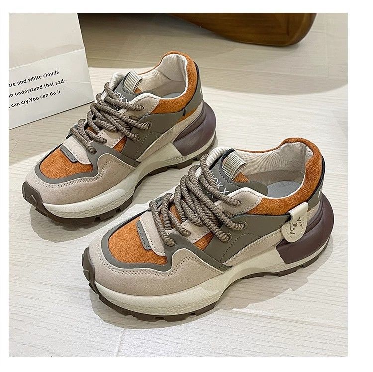Damen modische Sneakers mit stoßdämpfender Sohle und atmungsaktivem Obermaterial EB