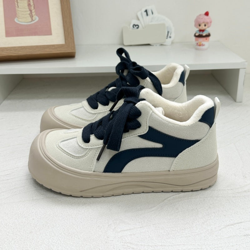 Damen Komfortable Sneakers mit weichem Innenfutter und sportlichem Design EB