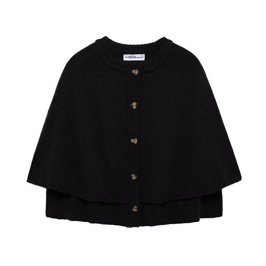 Damen modischer Umhangpullover EB