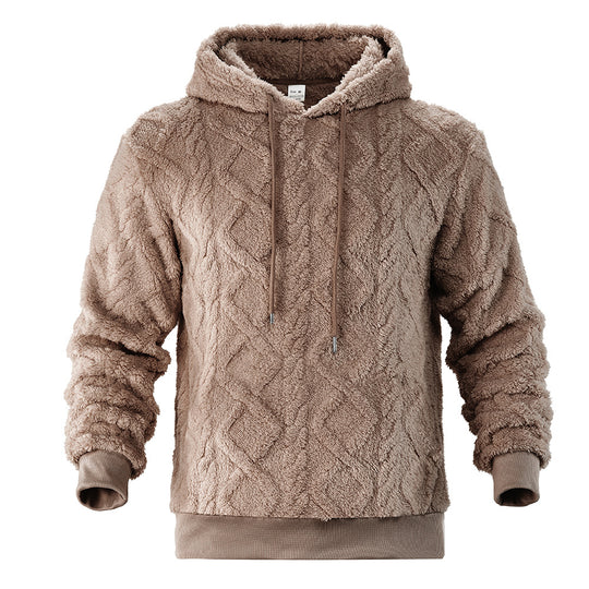 Damen Kuscheliger Fleece-Hoodie mit strukturiertem Design EB