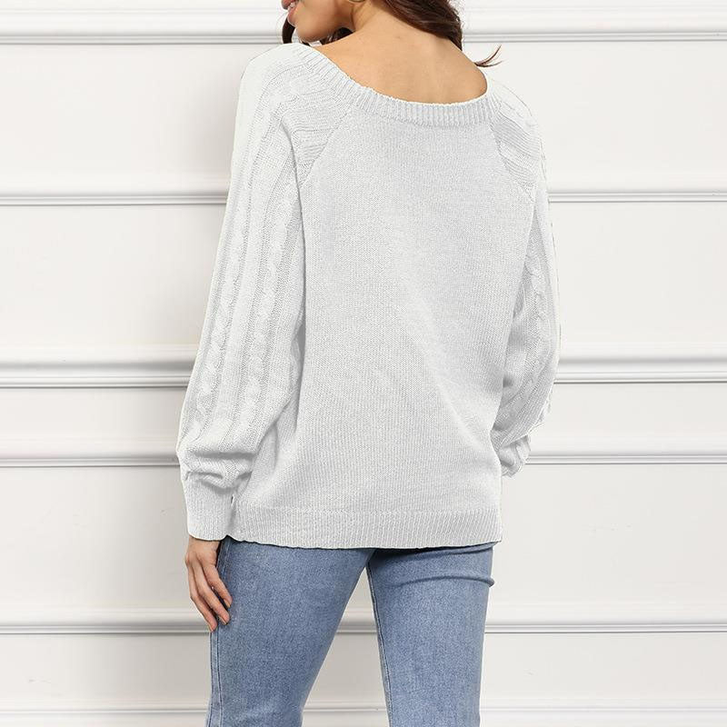 EB | Zopfmuster Pullover mit Strukturmuster