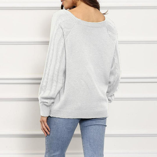 EB | Zopfmuster Pullover mit Strukturmuster