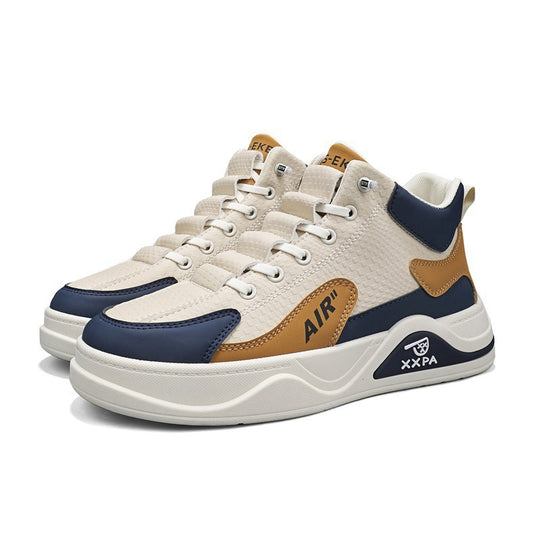 Herren Sportliche High-Top Sneakers mit rutschfester Sohle und atmungsaktivem Obermaterial EB