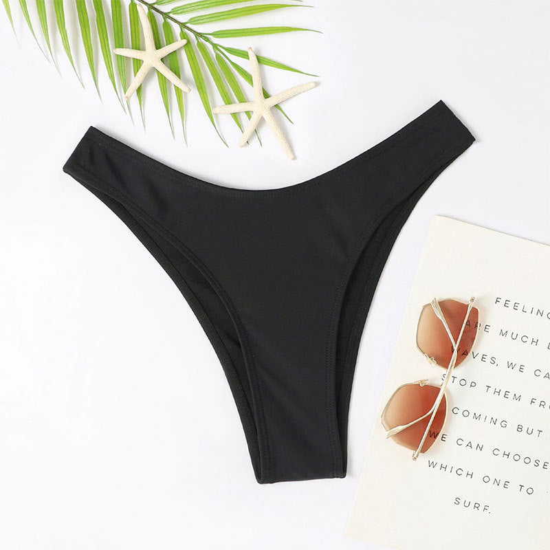 Damen Hoch geschnittenes Bikini-Unterteil EB