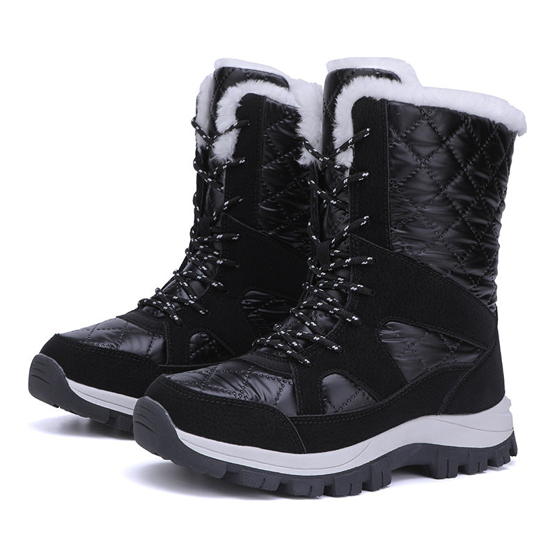 Damen Winterstiefel mit isolierender Fütterung und rutschfester Sohle EB 1759510592