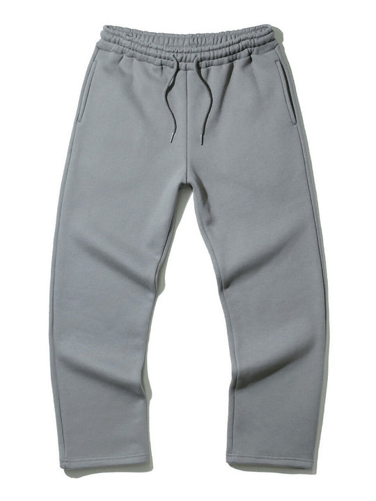 Unisex moderne Relax-Jogginghose mit elastischem Kordelbund, seitlichen Eingrifftaschen und schmal zulaufendem Bein EB