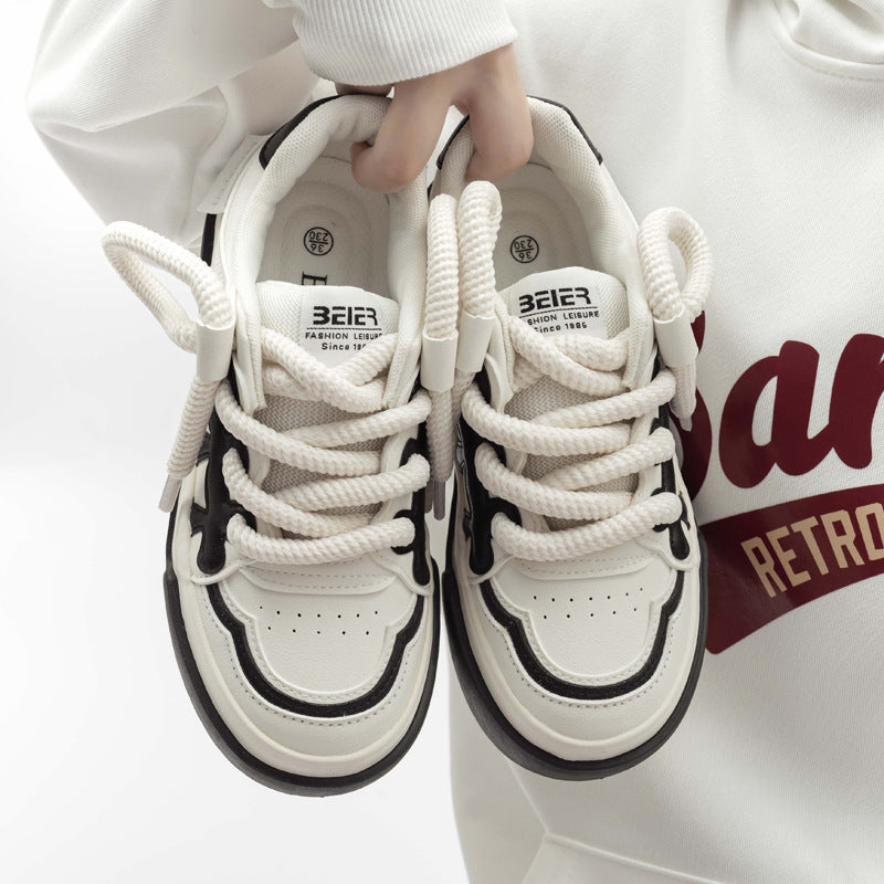 Damen Sneakers mit robustem, atmungsaktivem Obermaterial und rutschfester Sohle EB