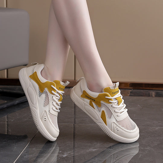 Damen Sneakers mit atmungsaktiver Mesh-Oberfläche und ergonomischer Dämpfung EB