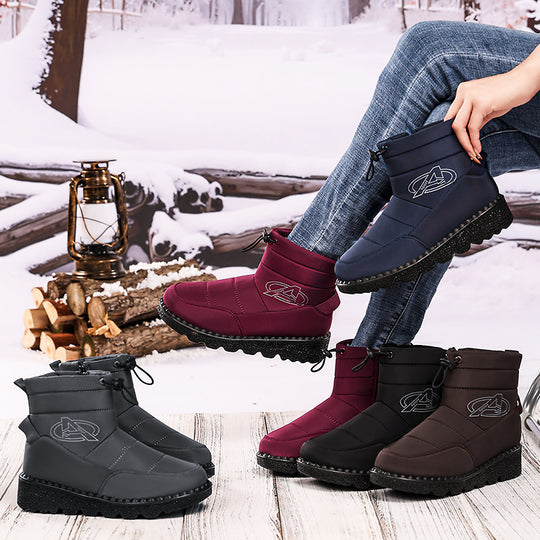 Damen Winterboots mit rutschfester Sohle und wärmendem Innenfutter EB