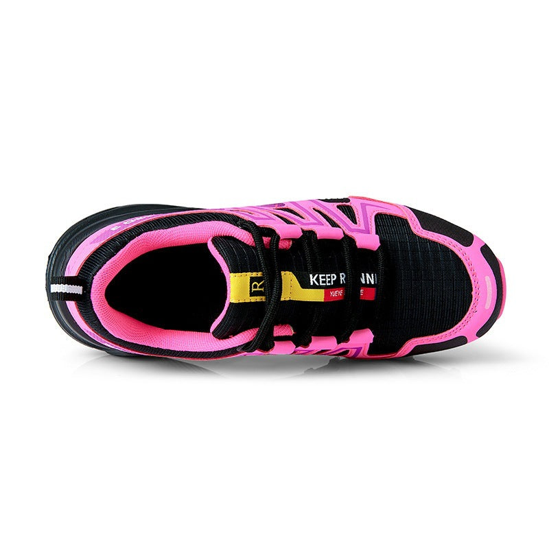 Damen Sportliche Trail-Running-Schuhe mit rutschfester Sohle und atmungsaktivem Obermaterial EB