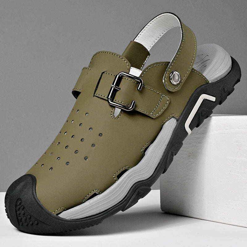 Damen Komfortable Clogs mit verstellbarem Riemen und atmungsaktiver Struktur EB