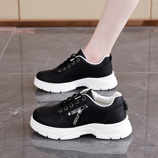 Damen Sportliche Sneakers mit stabiler Sohle und atmungsaktiver Innenpolsterung EB