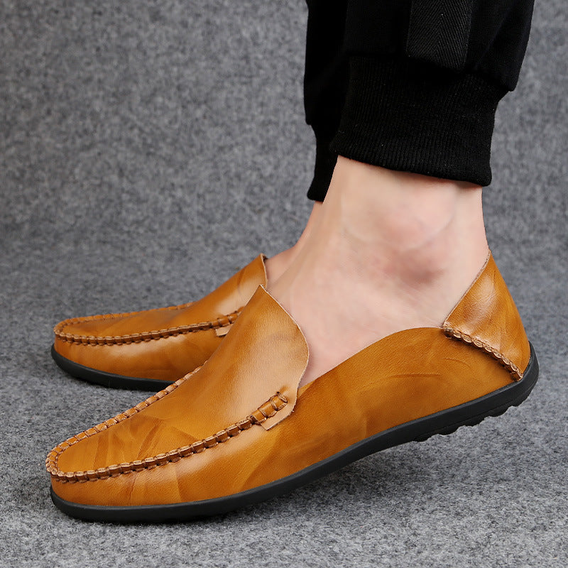 Damen Modische Mokassins aus hochwertigem Leder mit ergonomischer Passform EB