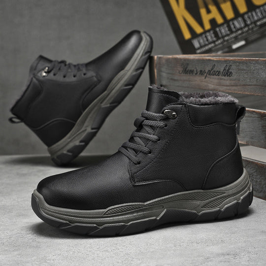 Damen Winterliche Stiefel mit warmem Innenfutter und rutschfester Sohle EB