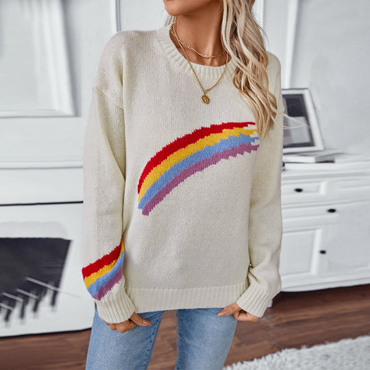 Damen gemusterter Pullover EB