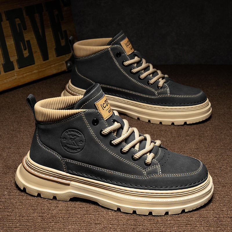 Damen Trendige High-Top Sneakers mit ergonomischer Dämpfung und strapazierfähigem Obermaterial EB