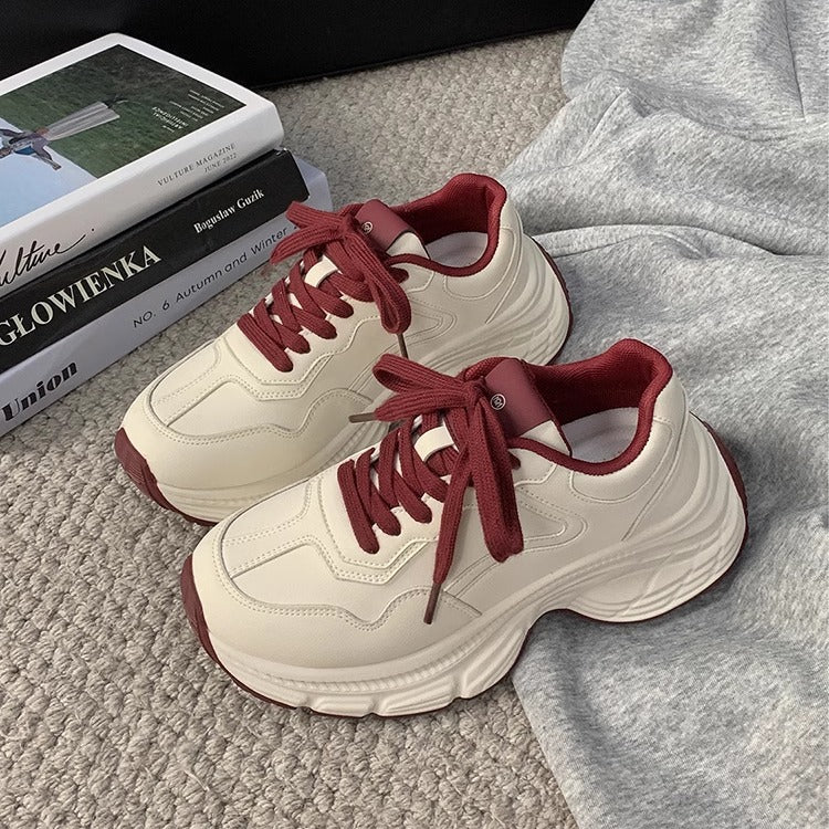 Damen Sportliche Sneakers mit bequemer Dämpfung und rutschfester Laufsohle EB