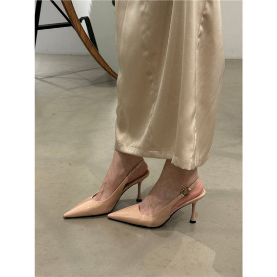 Damen Slingback Stiletto-Pumps mit elegantem Riemchen EB