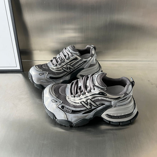 Damen Sportliche Laufschuhe mit atmungsaktiver Mesh-Oberfläche und dämpfender Sohle EB