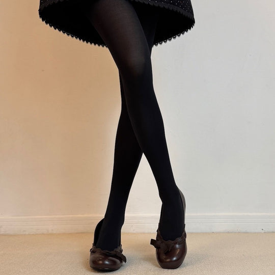 Damen elegante Ballerinas mit zierlichem Rüschendetail EB