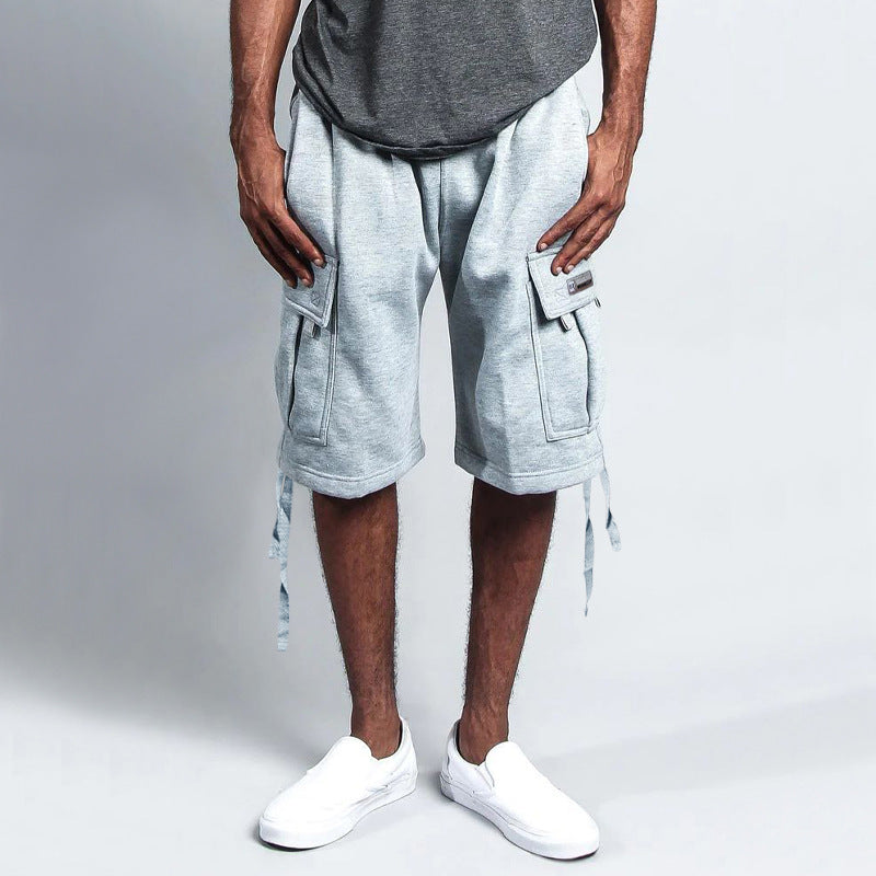 EB | Gerade Shorts mit mehreren Taschen