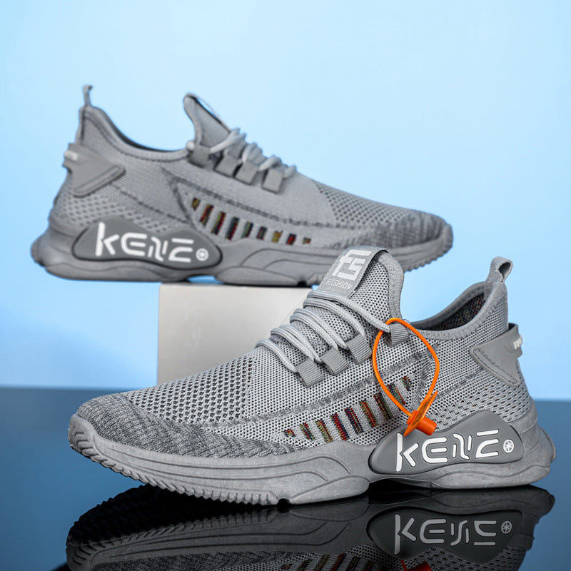 Damen Atmungsaktive Freizeit Sneakers mit elastischen Schnürsystem EB