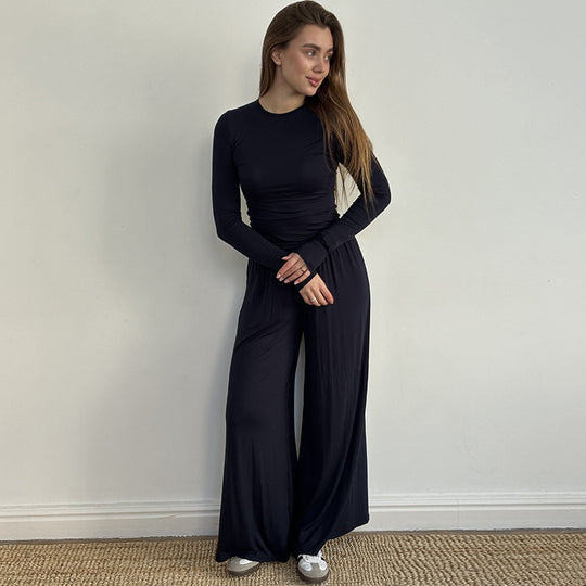 Damen Lässiges Sportoutfit mit weitem Schnitt EB