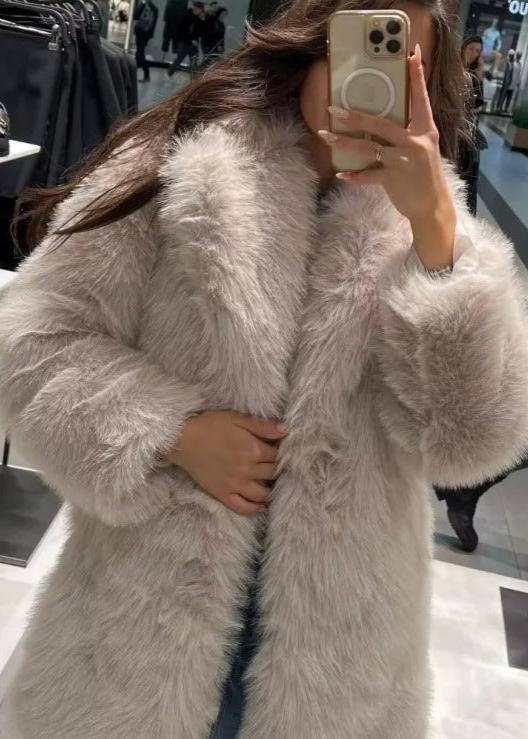 EB | Elegante Damen Winterjacke mit Weichem Kunstpelz