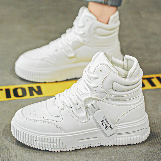 Damen Hohe Sneaker mit atmungsaktivem Obermaterial und flexibler Sohle EB