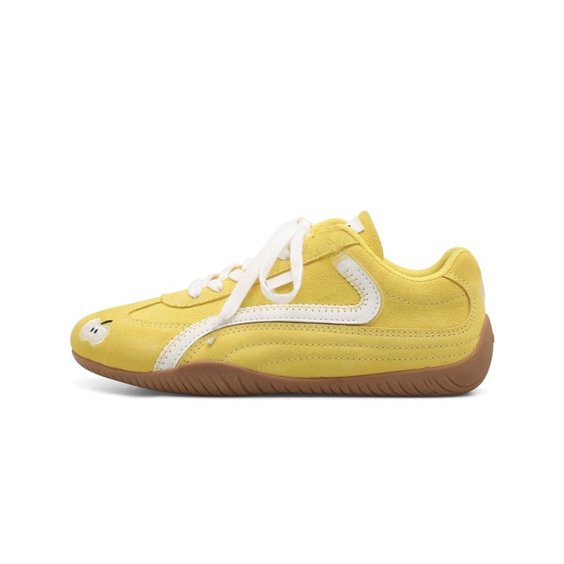 Damen Sneakers mit verspieltem Applikationsdesign und hochwertiger Verarbeitung EB