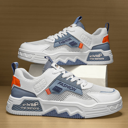 Damen Sportliche Sneakers mit atmungsaktivem Obermaterial und stoßdämpfender Sohle EB