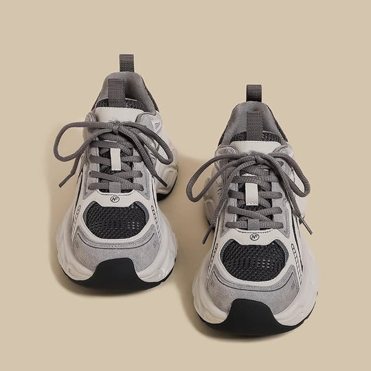 Damen Sportliche und atmungsaktive Sneakers mit dämpfender Sohle EB