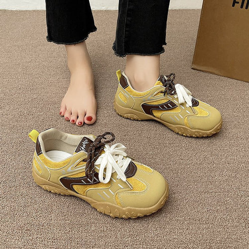 Damen Bequeme Freizeitsneaker mit innovativem Schnürsystem und rutschfester Sohle EB