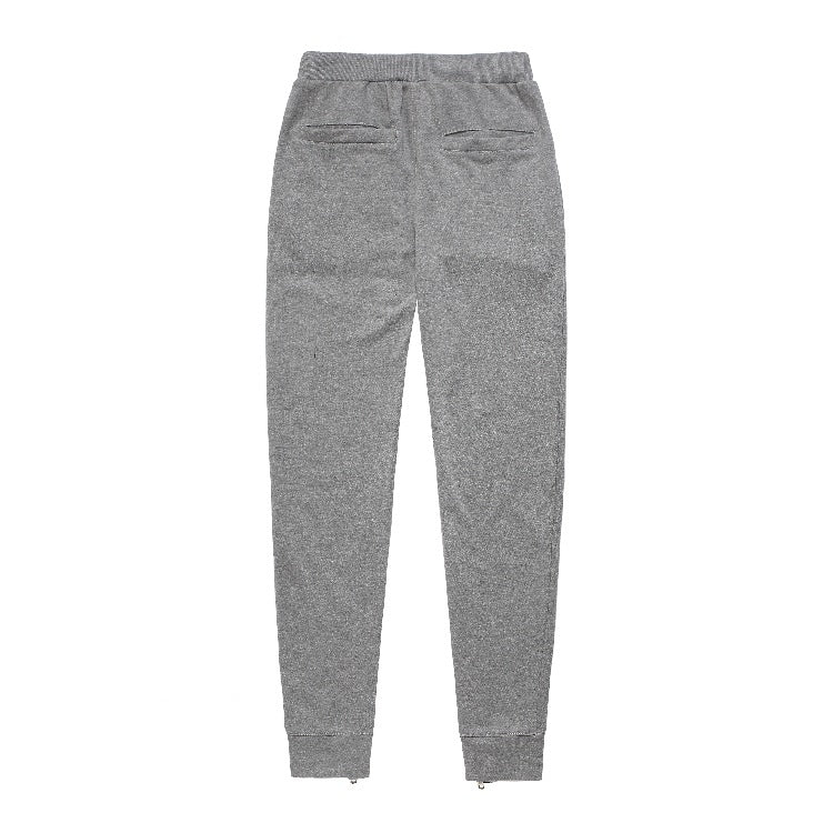 Herren Sportliche Jogginghose im modernen Design mit seitlichen Reißverschlüssen EB