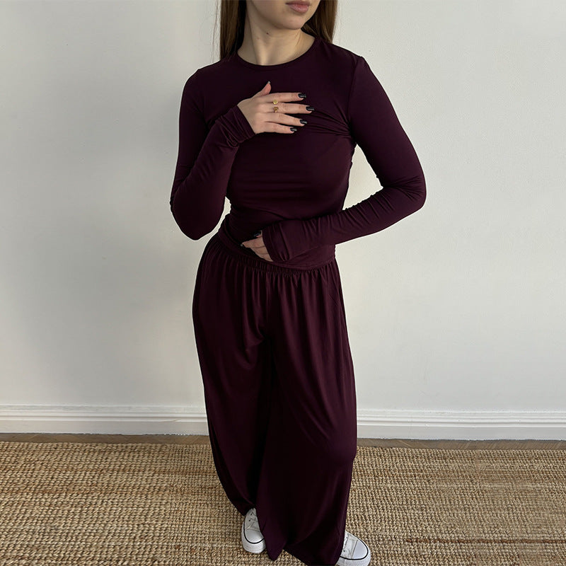 Damen Lässiges Sportoutfit mit weitem Schnitt EB