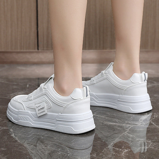 Damen modische Sneakers mit stoßdämpfendem Sohlenprofil und atmungsaktivem Obermaterial EB