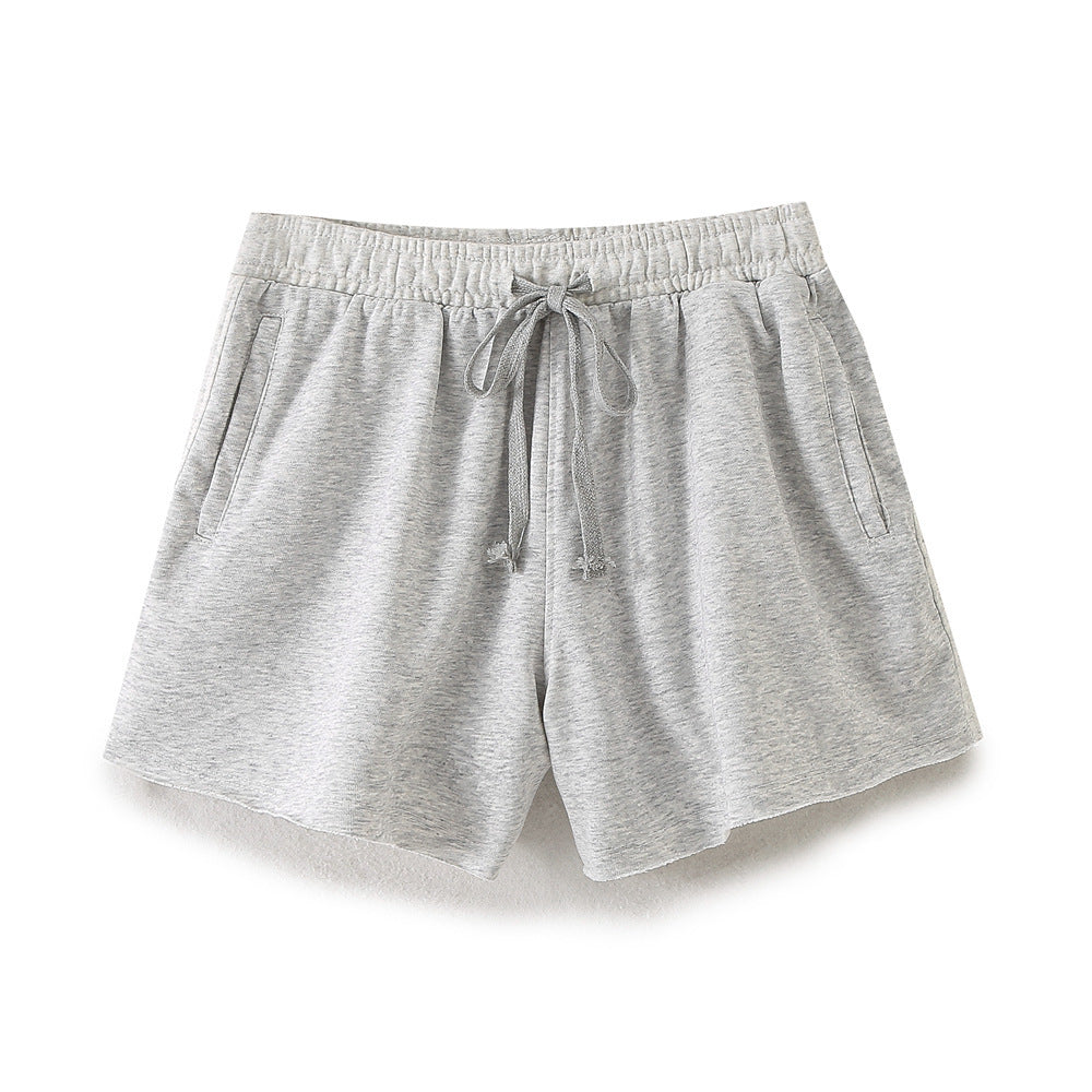 Damen Sportliche Freizeithose mit elastischem Bund und praktischen Taschen EB